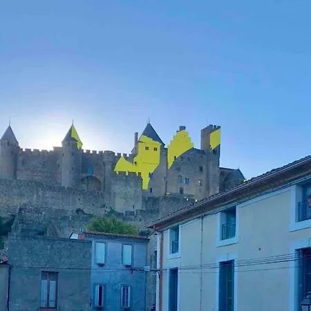 Le Templier Vue Cite Pied Cite Medievale Neuf Carcassonne